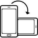 Gire seu dispositivo